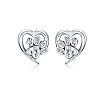 Cute Cat Paw Stud Earrings PWB437