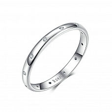 Minimalist Star Engraved Ring PWB448