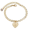 Heart Initials Ankle Bracelet PW889