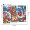 DIY 5 D Full Square Drill Diamond Painting -Cat's Paradise PW728